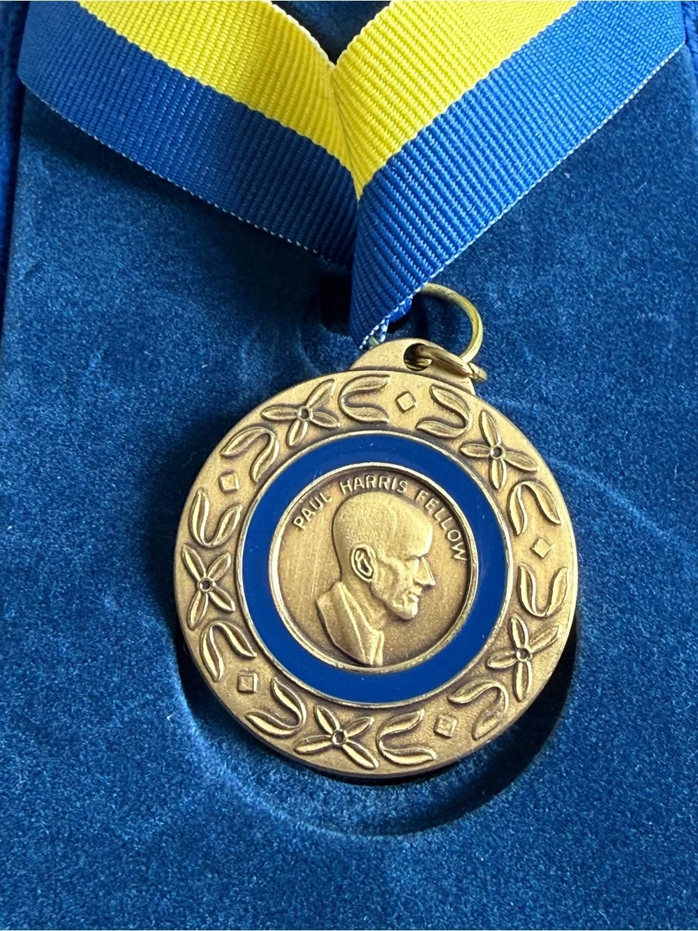Rotary International Paul Harris Fellow Medal, 4-Way Test Coins, Misc Lapel Pins